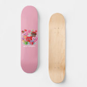 Skateboard Cartoon Heart & Sweet amis valentine's day (Recto)