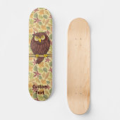 Skateboard Cartoon Owl Deck (Voorkant)