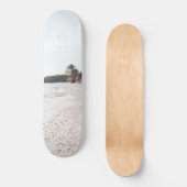 Skateboard Cas Abao - Échappement à la plage tropicale #1 #oc (Recto)