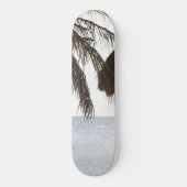 Skateboard Cas Abao - Échappement à la plage tropicale #2 #oc (Recto)