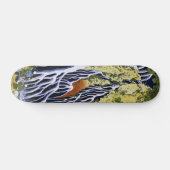 Skateboard Cascade de Kirifuri Hokusai Art japonais (Horz)