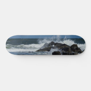 Skateboard Casser Des Vagues À La Folie