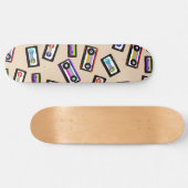 Skateboard Cassettes à cassettes rétro-rainbow #1 #wall #art (Horz)