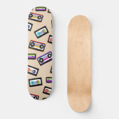 Skateboard Cassettes à cassettes rétro-rainbow #1 #wall #art (Recto)
