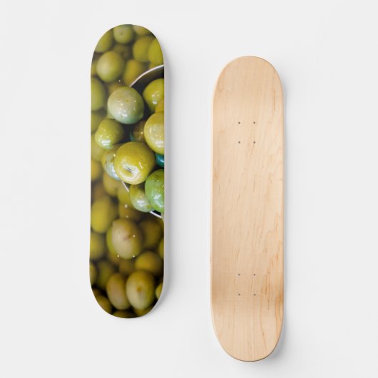 Skateboard Castelvetrano Olives vertes douces (Recto)