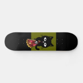 SKATEBOARD CAT PIZZA (Horz)