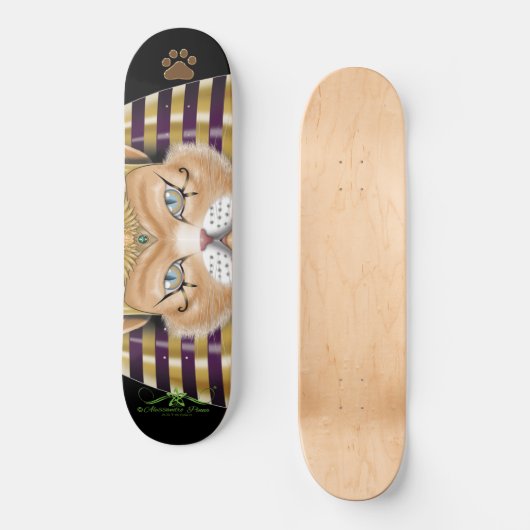 Skateboard CATankhaMEOW (Recto)