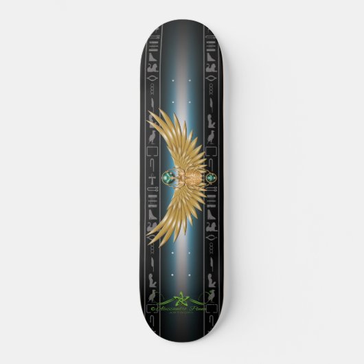 Skateboard CATankhaMEOW Scarab (Recto)