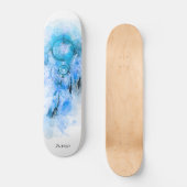 Skateboard *~* Catcher de rêve sacré des chamans boho tribaux (Recto)