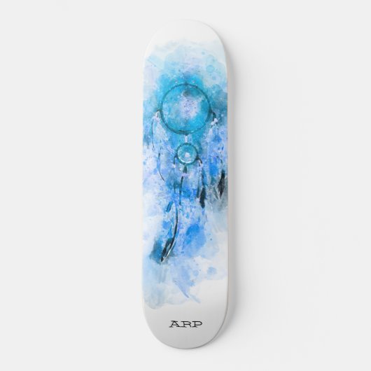 Skateboard *~* Catcher de rêve sacré des chamans boho tribaux (Recto)
