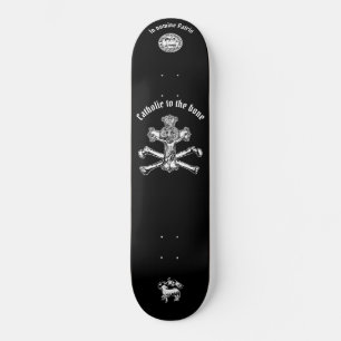 Skateboard Catholic to the bone - Skateboard, 8 1/8" Deck