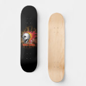 Skateboard Cavalier Crâne (Recto)