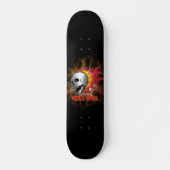Skateboard Cavalier Crâne (Devant)
