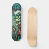 Skateboard Caveira Elvis (Recto)