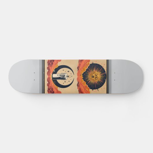 Skateboard Celestial Siblings (Horz)