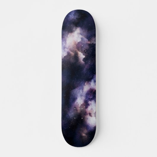 Skateboard Celestial Space Galaxy Night Sky (Devant)