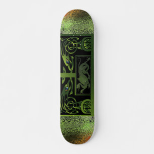Skateboard Celtic Dragon