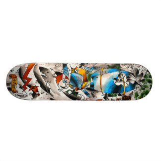 Skateboard cementboard_oldschool