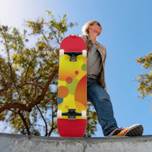 SKATEBOARD CERCLES ABSTRAITS