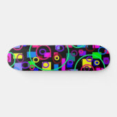 Skateboard Cercles et Carrés (Horz)