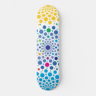 Skateboard Cercles Mandala 3