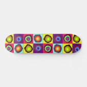 Skateboard cercles motif (Horz)
