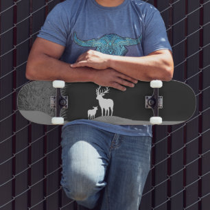 Skateboard Cerf sur Lit Hill
