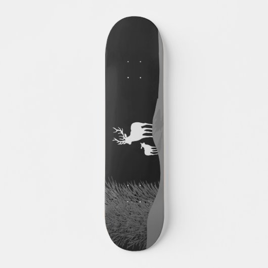 Skateboard Cerf sur Lit Hill (Devant)