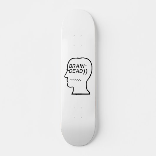 Skateboard Cerveau mort (Devant)