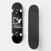 SKATEBOARD C'EST COMME ÇA QUE JE ROULE (Recto)