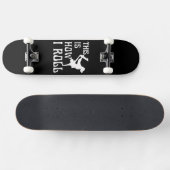 SKATEBOARD C'EST COMME ÇA QUE JE ROULE (Horz)