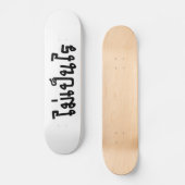 Skateboard C'est OK ♦ Mai Pen Rai in Thai Language Script ♦ (Recto)