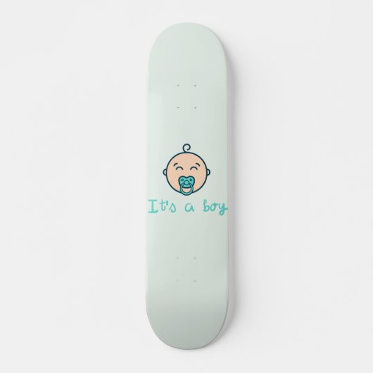 Skateboard C'est un bébé garçon ! (Devant)