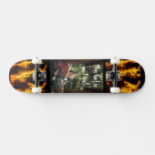 Skateboard - Cette fille est en feu ! Patinage (Horz)