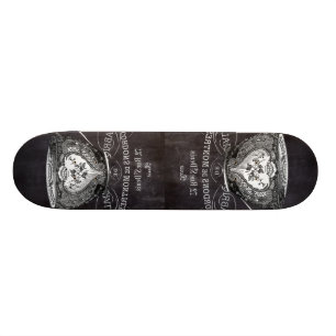 Skateboard Chalkboard Alice à Wonderland tea party teacup