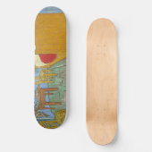 Skateboard Chambre de Vincent à Arles par Vincent van Gogh (Recto)