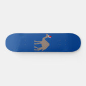 Skateboard Chameau de Noël mignon (Horz)