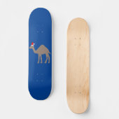 Skateboard Chameau de Noël mignon (Recto)