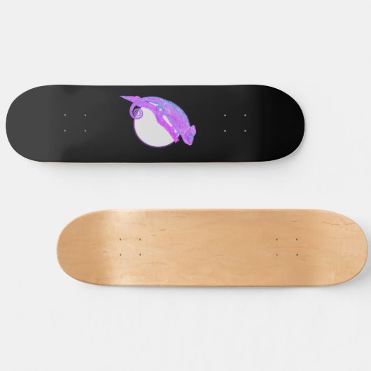 Skateboard Chameleon pourpre (Horz)