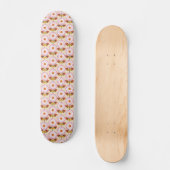 Skateboard Champ rose des marguerites (Recto)