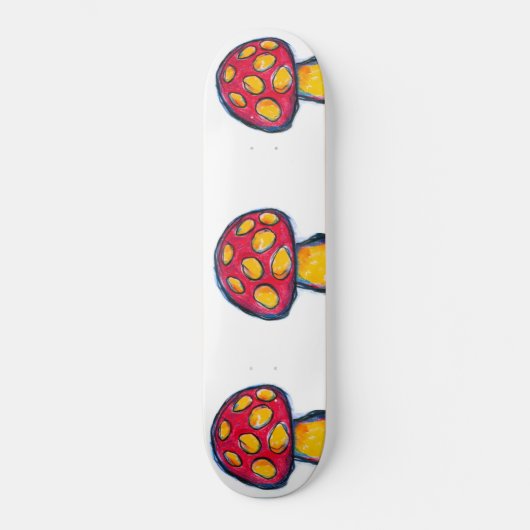 Skateboard Champignon mystique (Recto)