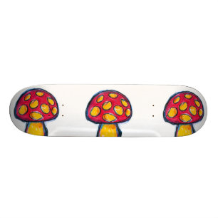 Skateboard Champignon mystique