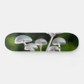 Skateboard Champignons d'automne de l'huître blanche (Horz)