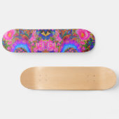 Skateboard Champs de tournesol éternel -rose (Horz)