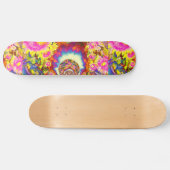 Skateboard Champs de tournesol rose (Horz)