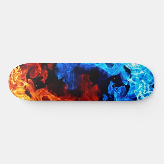 Skateboard Chanson de Fire et Ice Yinyang (Horz)