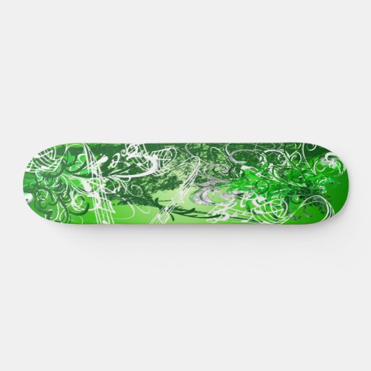 Skateboard Chanson verte (Horz)