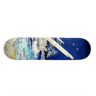 Skateboard Chantier de bois 1856 de Fukagawa