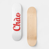 Skateboard Chào / Hello ~ Vietnam / Vietnamese / Tiếng Việt (Recto)