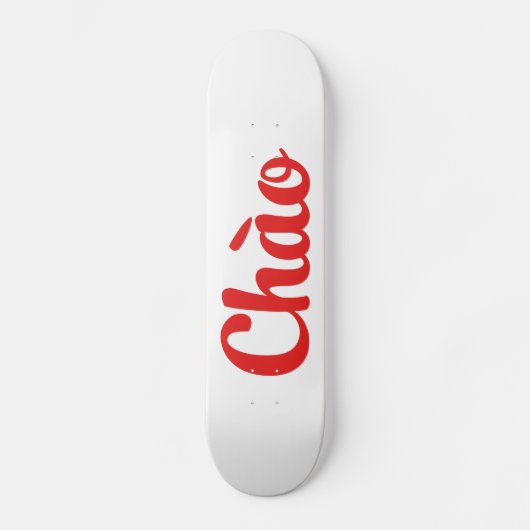 Skateboard Chào / Hello ~ Vietnam / Vietnamese / Tiếng Việt (Recto)